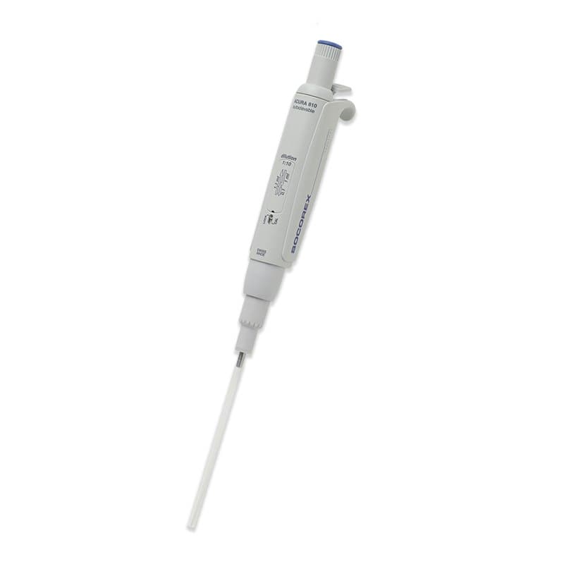 Socorex Acura® dilute 810 1:10 seri dilüsyon pipeti