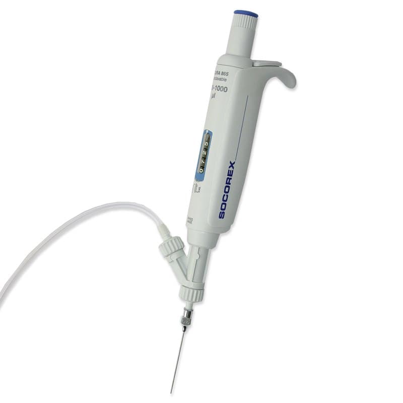 Socorex Acura® self-refill 865 kendinden dolumlu mikrodispenser