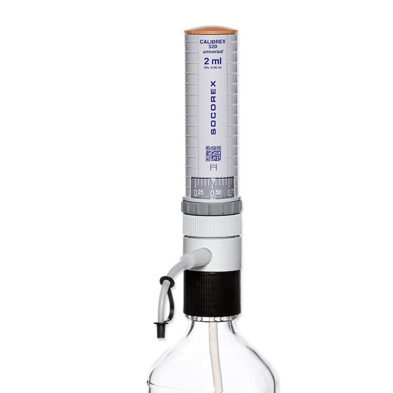 Socorex Calibrex™ universal 520 şişe üstü dispenser (genel amaçlı)