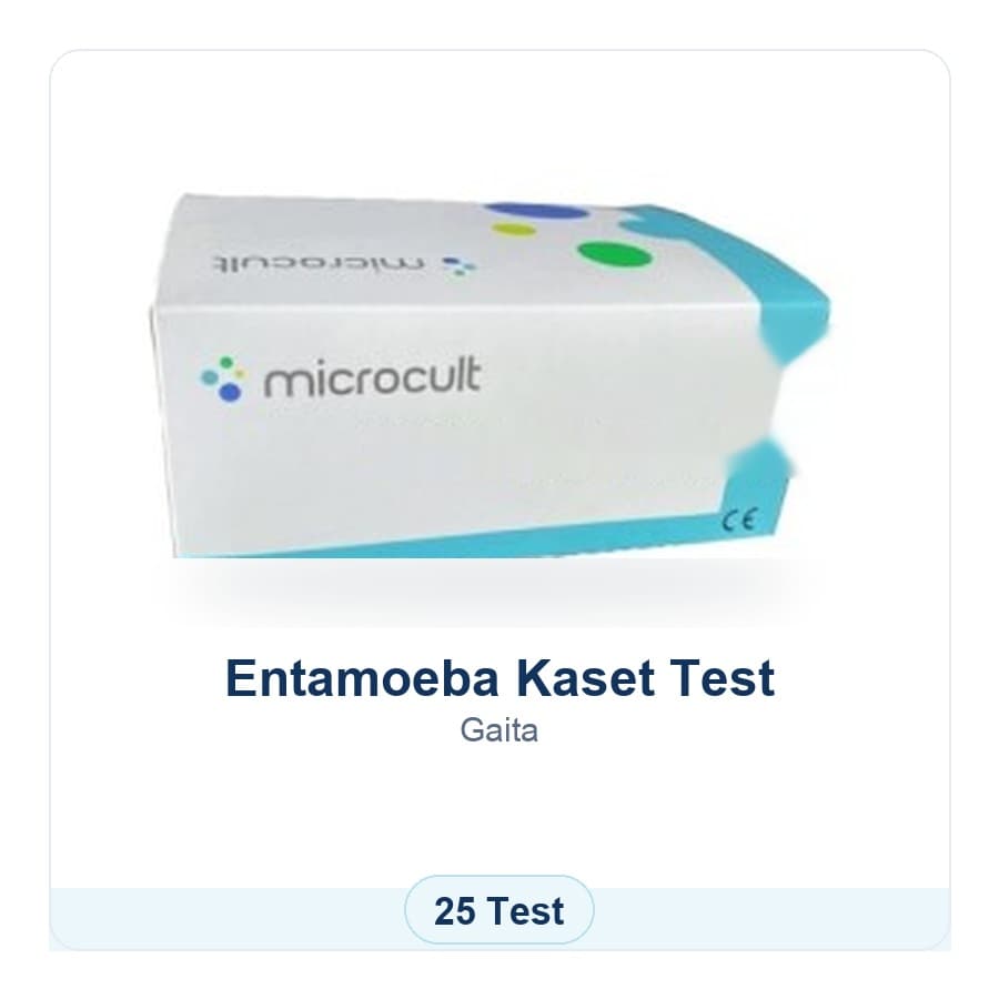 Entamoeba Kaset Test Microcult ürün görseli