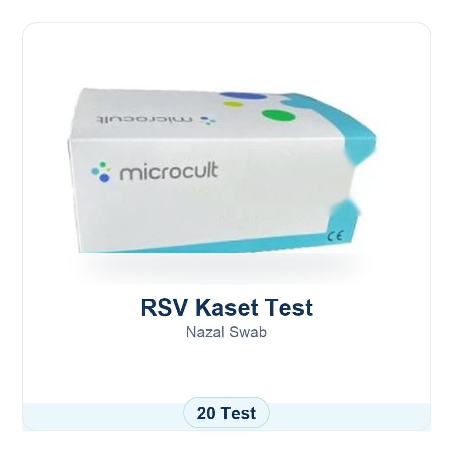 RSV Kaset Test Microcult ürün görseli