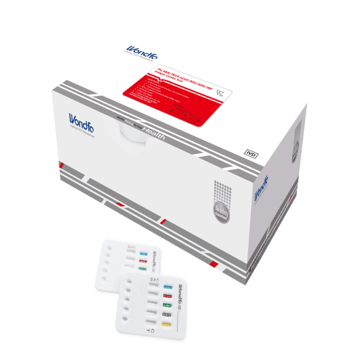 Flu A&B/2019-nCoV/RSV/ADV/MP Antigen Combo Test Wondfo ürün görseli